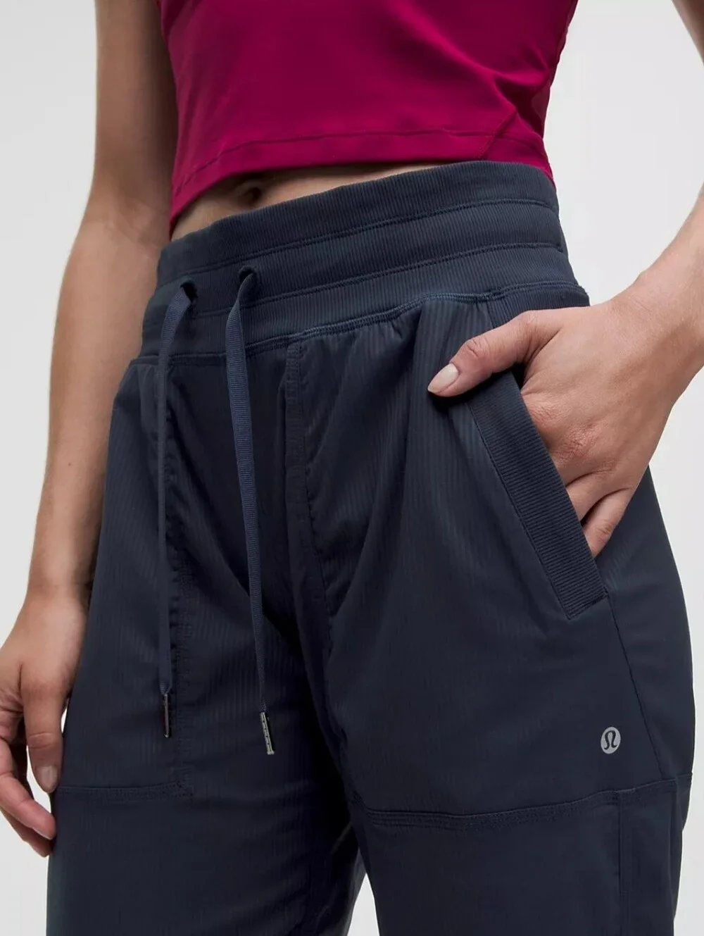 Lululemon True Navy Dance Studio Mid Rise Pants Size 6 31.5 Inch Inseam NWT